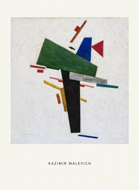 Kazimir Malevich Suprematist Composition II No3 - Affiche