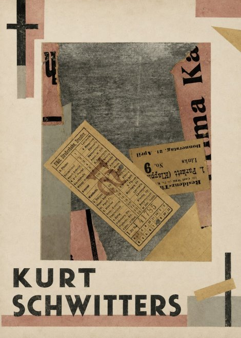 Kurt Schwitters Merz Collage No1 - Affiche