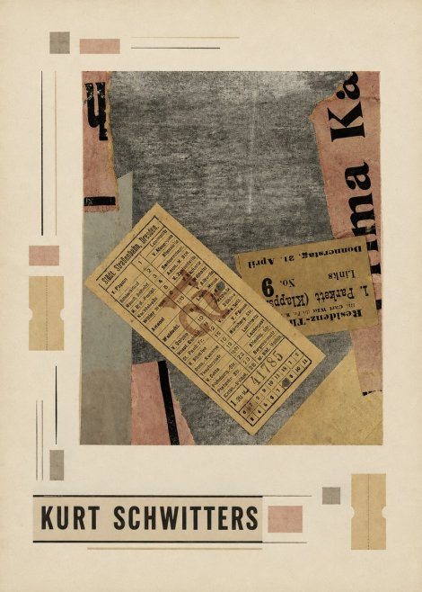 Kurt Schwitters Merz Collage No3 - Affiche