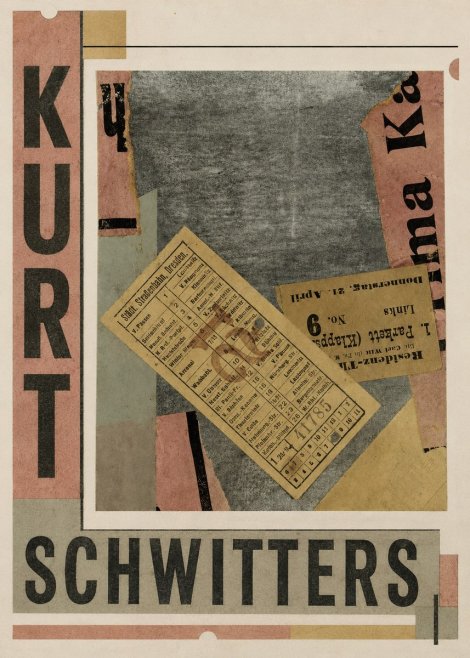 Kurt Schwitters Merz Collage No6 - Affiche