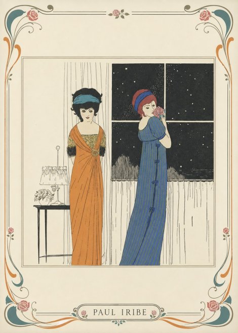 Paul Iribe Evening Elegance No3 - Affiche