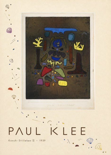Paul Klee Konch-stilleben Ii No6 - Affiche
