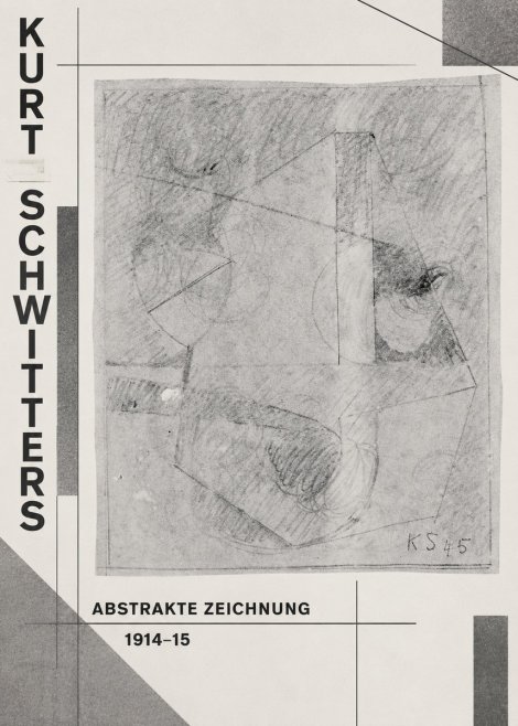 Kurt Schwitters Abstrakte Zeichnung No2 - Affiche