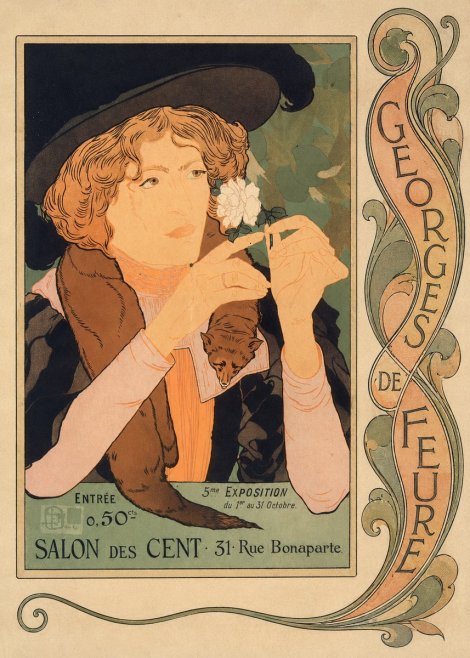 Georges de Feure Georges De Feure III No6 - Affiche