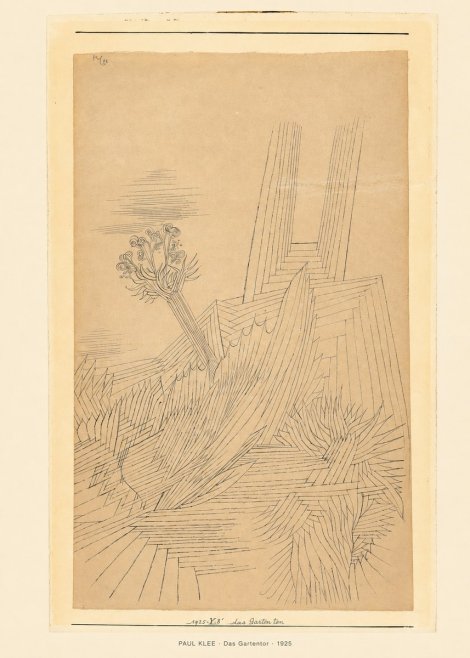 Paul Klee Das Gartentor II No6 - Affiche