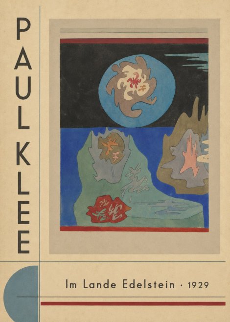 Paul Klee Im Lande Edelstein No5 - Affiche