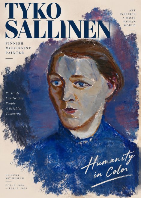 Tyko Sallinen Portrait II No3 - Affiche