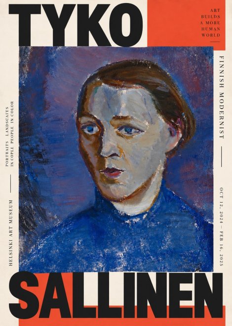 Tyko Sallinen Portrait II No4 - Affiche