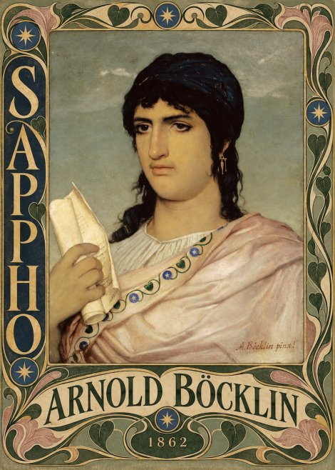 Arnold Böcklin Sappho No5 - Affiche