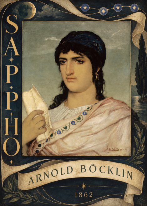Arnold Böcklin Sappho No6 - Affiche