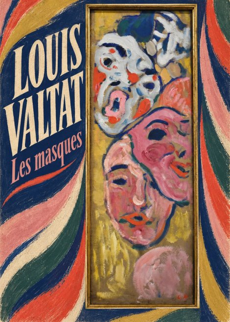 Louis Valtat Les Masques No6 - Affiche