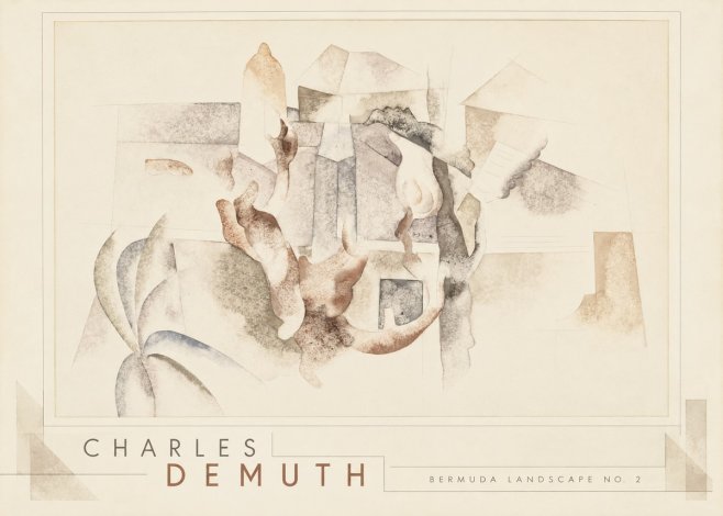 Charles Demuth Bermuda Landscape No. 2 No3 - Affiche