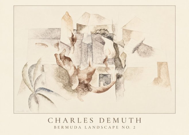Charles Demuth Bermuda Landscape No. 2 No4 - Affiche