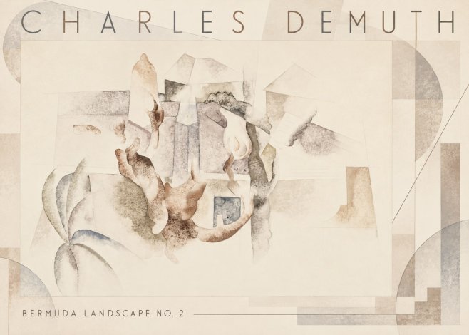 Charles Demuth Bermuda Landscape No. 2 No5 - Affiche