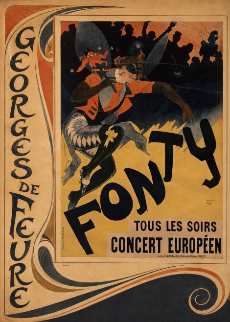 Georges de Feure Fonty III No2 - Affiche