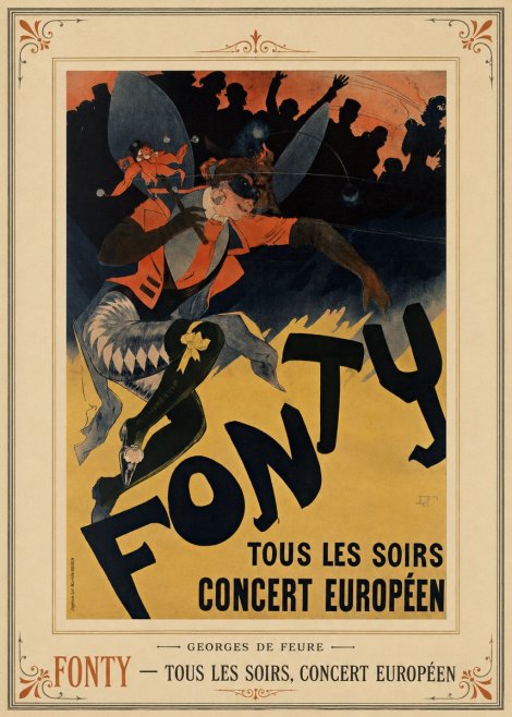 Georges de Feure Fonty III No4 - Affiche