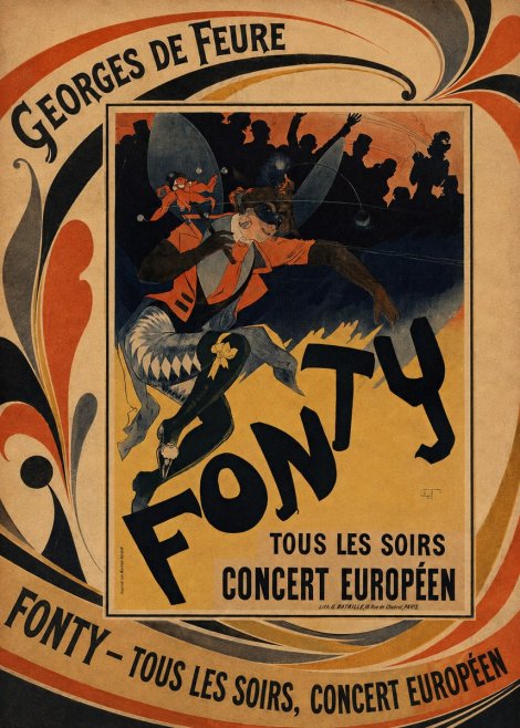 Georges de Feure Fonty III No5 - Affiche