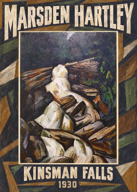Marsden Hartley Kinsman Falls No1 - Affiche