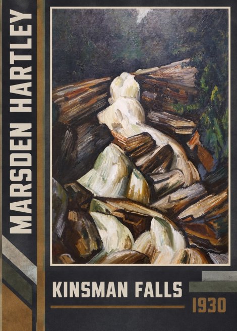 Marsden Hartley Kinsman Falls No2 - Affiche