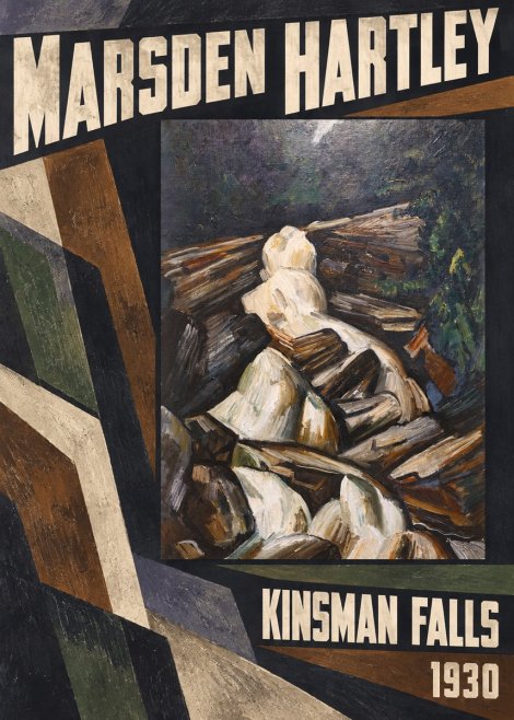 Marsden Hartley Kinsman Falls No4 - Affiche