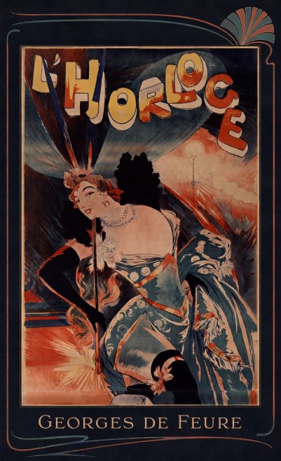 Georges de Feure L'horloge III No6 - Affiche