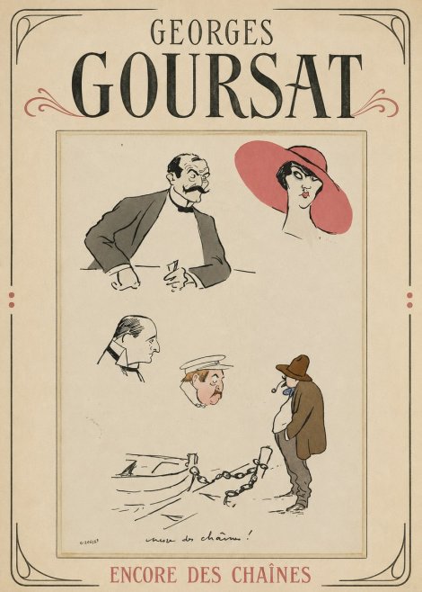 Georges Goursat Encore Des Chaînes! No1 - Affiche