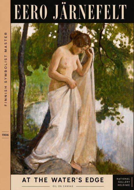 Eero Järnefelt At the Water's Edge No5 - Affiche