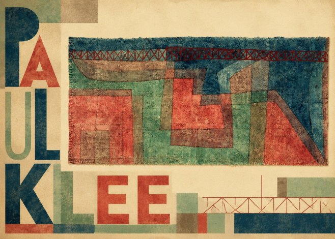 Paul Klee Textile Picture No4 - Affiche