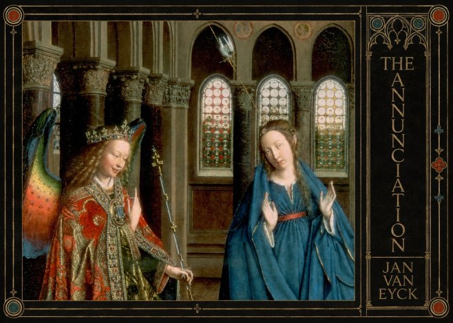 Jan van Eyck The Annunciation II No5 - Affiche
