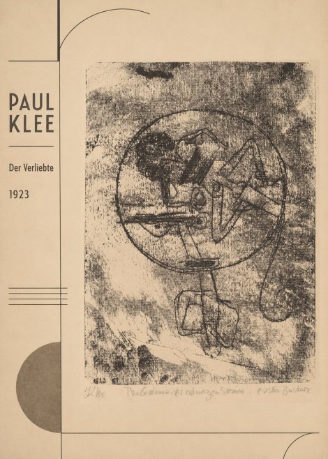 Paul Klee Der Verliebte III No2 - Affiche