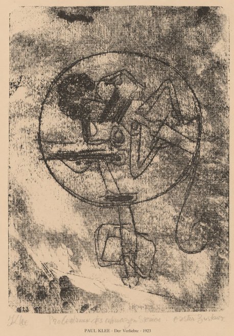 Paul Klee Der Verliebte III No6 - Affiche