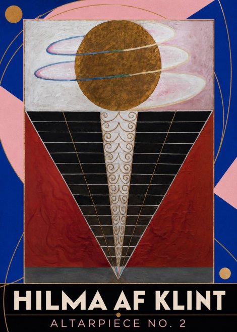 Hilma af Klint The Ten Largest, No. 1, Childhood II No6 - Affiche