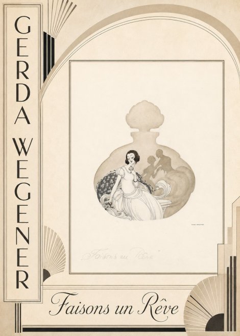 Gerda Wegener Faisons Un Rêve No2 - Affiche