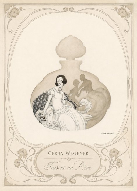 Gerda Wegener Faisons Un Rêve No3 - Affiche