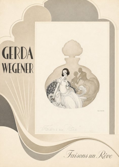 Gerda Wegener Faisons Un Rêve No5 - Affiche