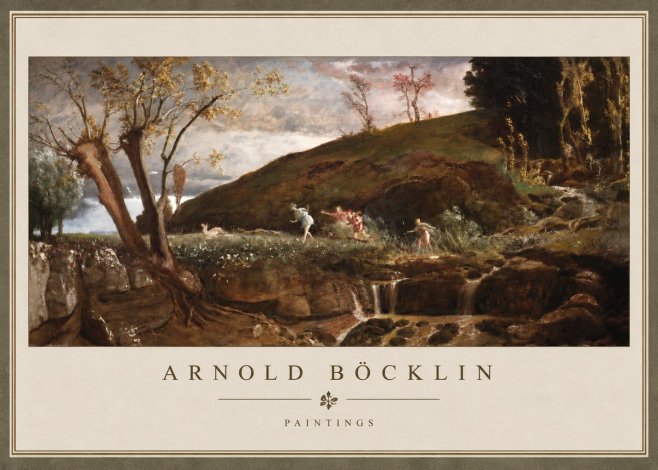 Arnold Böcklin Nymphs and Satyr No3 - Affiche