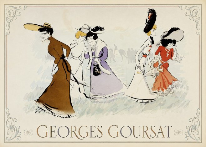 Georges Goursat Georges Goursat VII No1 - Affiche