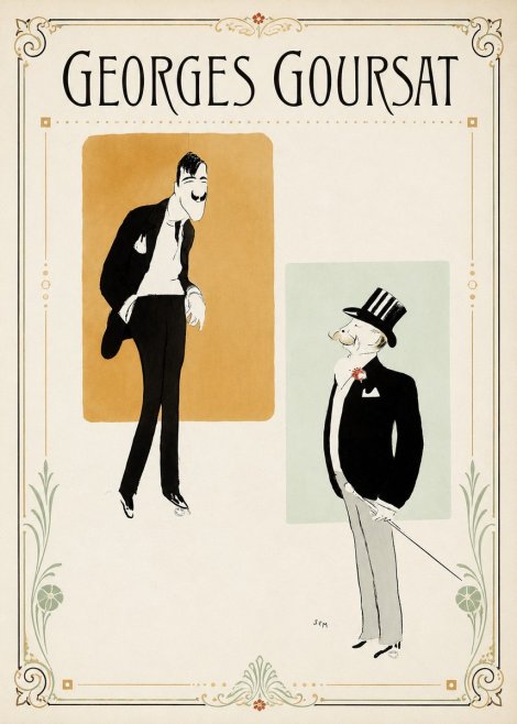 Georges Goursat Georges Goursat VIII No1 - Affiche