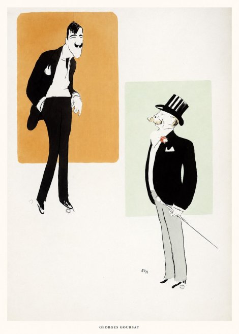 Georges Goursat Georges Goursat VIII No6 - Affiche