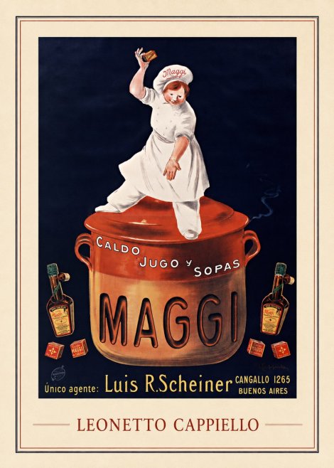 Leonetto Cappiello Maggi No1 - Affiche
