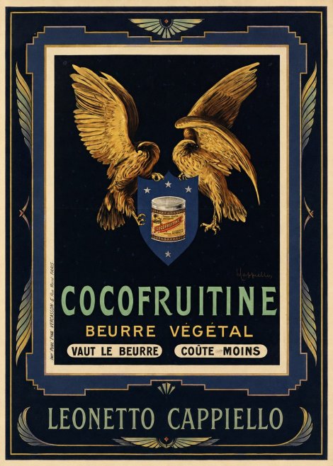Leonetto Cappiello Cocofrutine No1 - Affiche