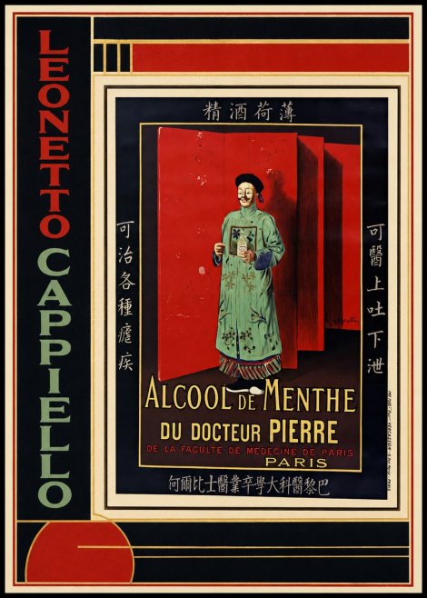 Leonetto Cappiello Alcool De Menthe Du Docteur Pierre No2 - Affiche