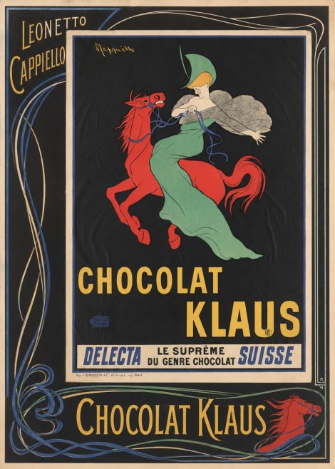 Leonetto Cappiello Chocolat Klaus III No2 - Affiche