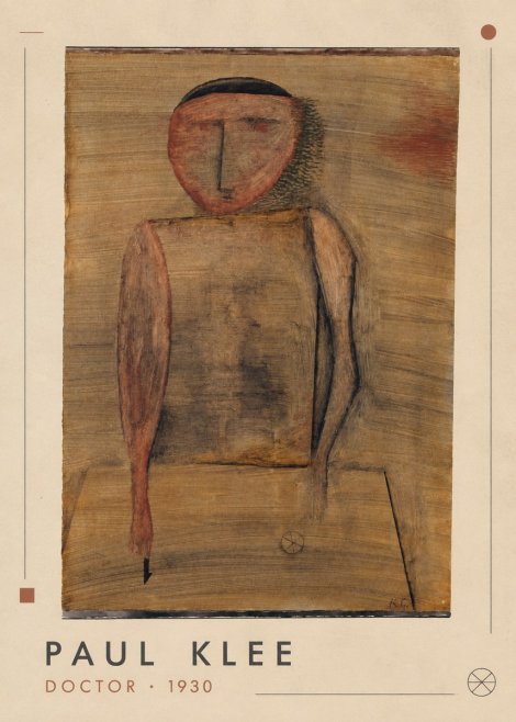 Paul Klee Doctor No3 - Affiche