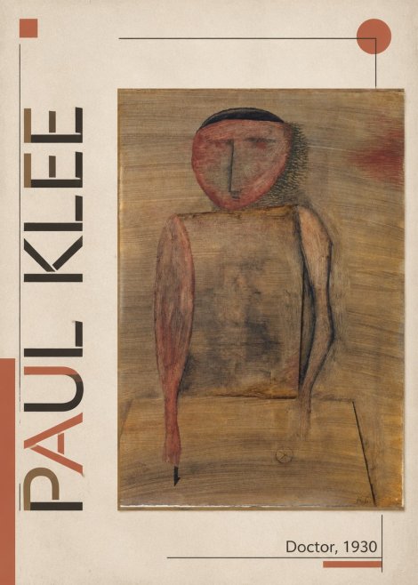 Paul Klee Doctor No6 - Affiche