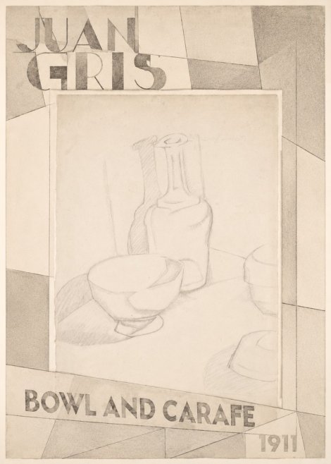 Juan Gris Bowl and Carafe No2 - Affiche