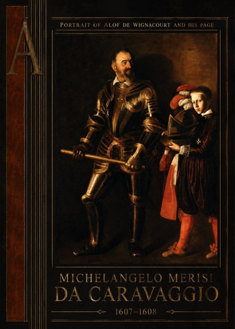 Michelangelo Merisi da Caravaggio Portrait of Alof De Wignacourt and His Page No3 - Affiche