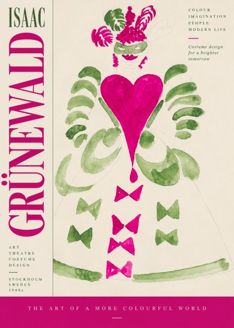 Isaac Grünewald Costume Design XVI No3 - Affiche