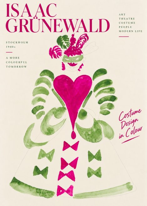 Isaac Grünewald Costume Design XVI No5 - Affiche