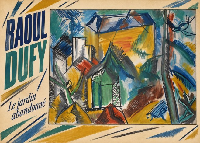 Raoul Dufy Le Jardin Abandonné No6 - Affiche